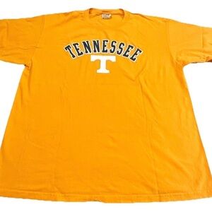 VTG Tennessee Volunteers Lee Sports Shirt Mens Extra Large Orange Vols Football